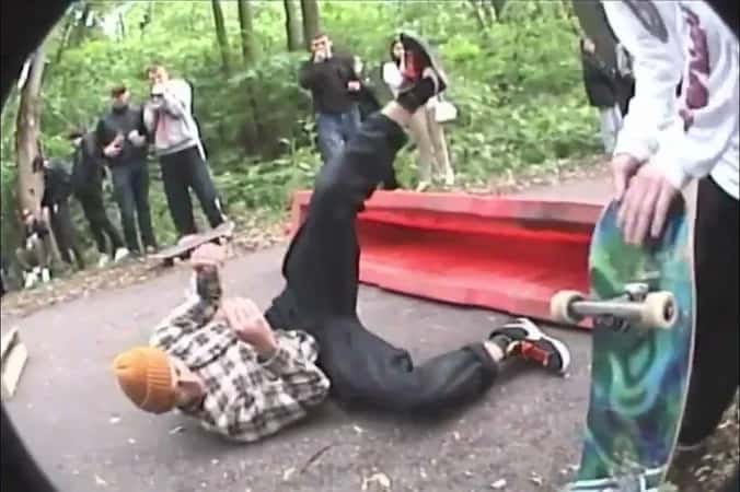 Небольшой видос с Go Skateboarding Day 2022 в г.Уфа в VX формате 🖤