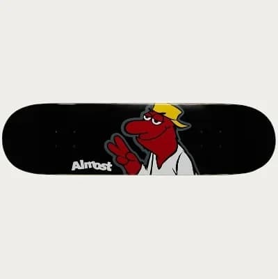 Дека Almost RED HEAD HYB BLACK 8.125"