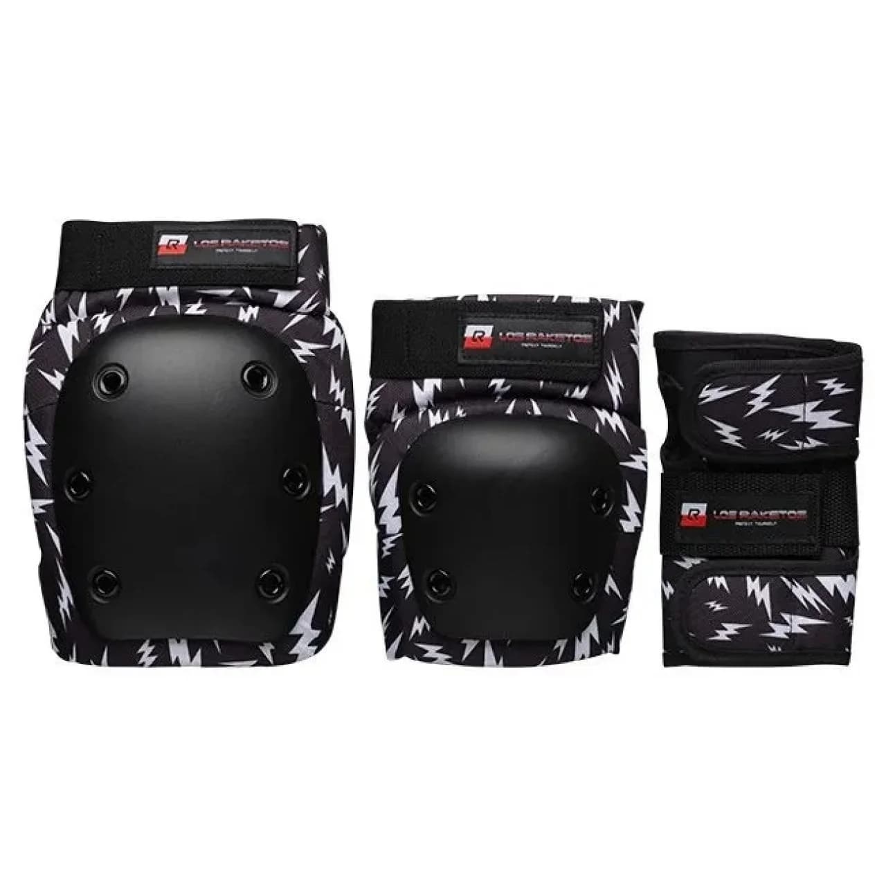 Комбо защита Los Raketos COMBI LRK-006 white/black размер М