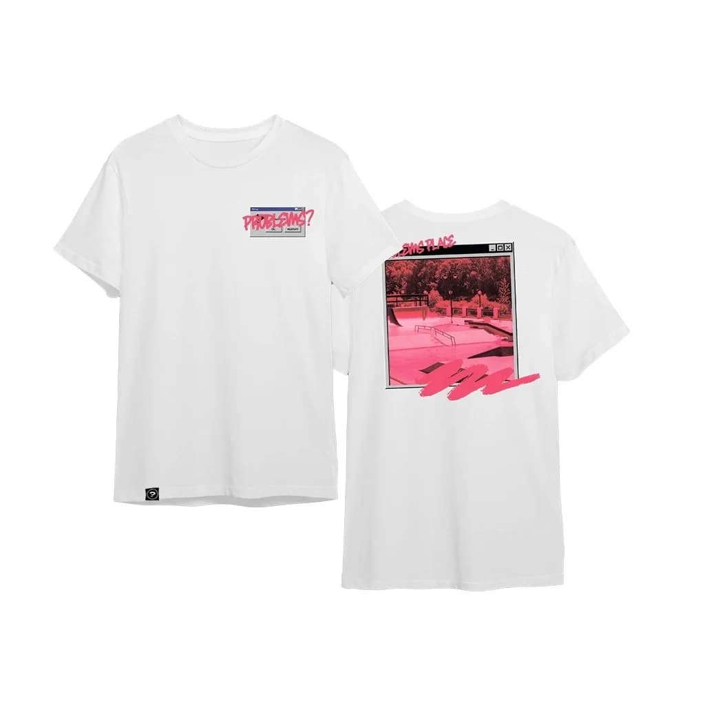 Футболка PROBLEMS PLACE white XL