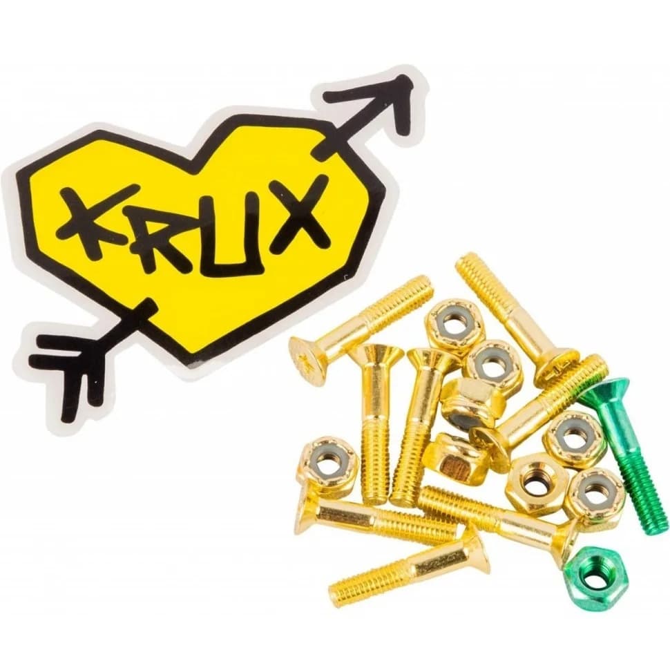 Винты Krux Krome Phillips 1" in Gold