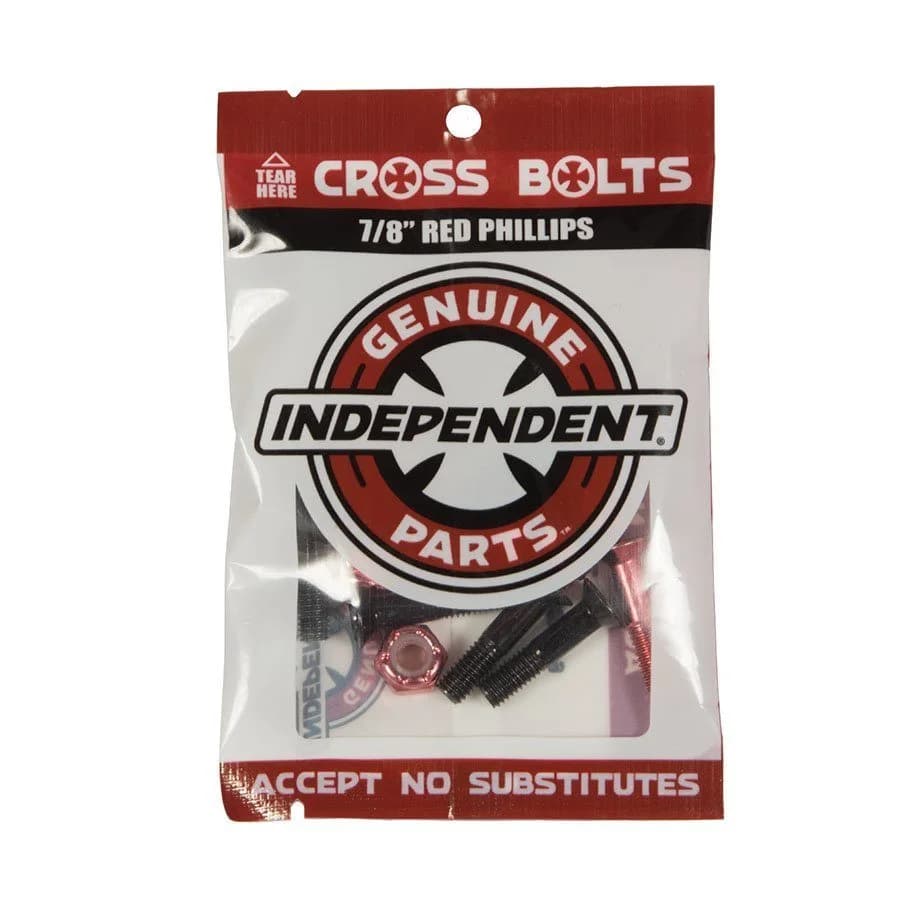 Винты Independent Phillips 7/8" Red/Black