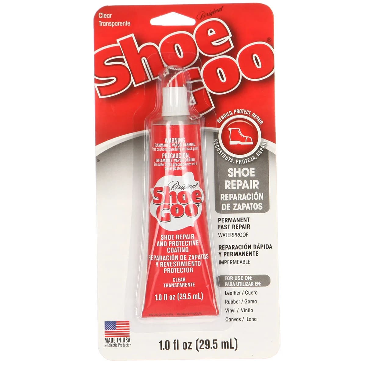 Клей для обуви Shoe Goo CLEAR 29,5 ML MULTI